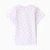 Children's T -shirt, white color/hearts, height 80