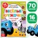 A book with croji stickers “Who has what color?”, 16 pp., A5, Blue Tractor