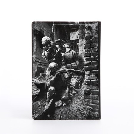 Cover for passport, black color-2