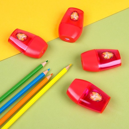 Plastic grinder, red color, Avengers-6