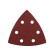 Grinding triangle KWB Delta, 93x93x93 mm, K240, aluminum oxide, Velcro, 5 pcs