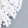 A set of parts for the decor "bombs", a set of 5000 pcs., Size 1 pc. - 1 cm, white color