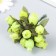 Flowers for decorating "Rose Blanca" light green 1 bouquet = 12 colors 10 cm