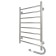 The electric heated towelputor "Sanprise" Aurora P8, 500x800 mm, right, chrome