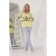 Female pool Wisell, size 50, yellow color