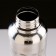 Water bottle, 1 l, 24 x 7 cm, chrome
