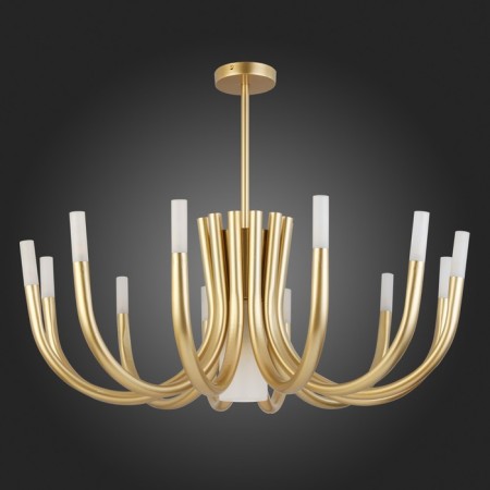 Ceiling Ceiling ST LUCE. SL1173.202.13. PAFE. 13x5+60 watts, G4/E27, 82x82x64 cm, golden color-5