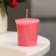 Aromatic candle "Peony", peony, 5x4.5 cm