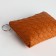 Women's wallet with lightning, red