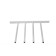 Jump holder (4 pins), white color