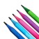 Black granographic pencil Berlingo "Heat", HB, with an eraser, sharpened, plastic, mix
