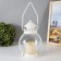 LED nightlight from batteries 3HAAA white 11x11x20 cm Risalux