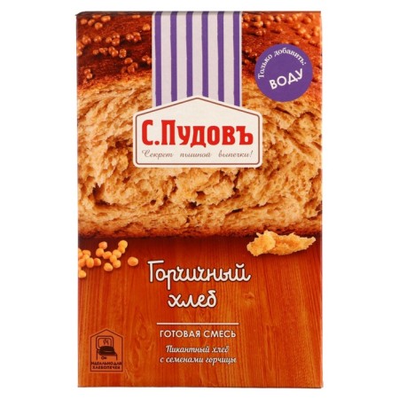 Mustard bread, cardboard retail, 0.5 kg-1