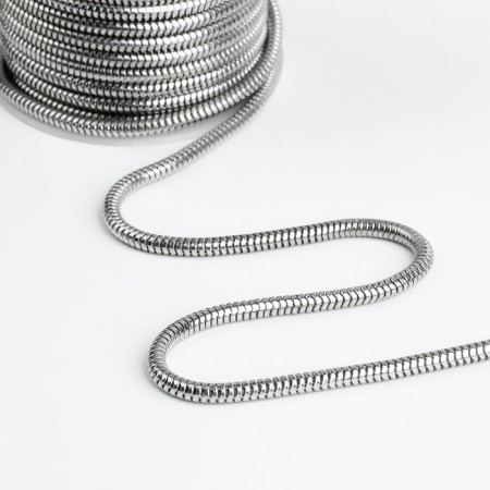 A chain for a bag, iron, d = 3 mm, 10 ± 0.5 m, silver color-2