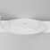 A set of plates of porcelain dining Magistro Basic Bistro, 6 objects: d = 27 cm, white color