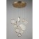 Suspended chandelier Yulali LED 3000K 102W