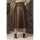 Women's skirt, size 46, brown color