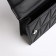 Women's bag on the valve, 22x15x6 cm, black color