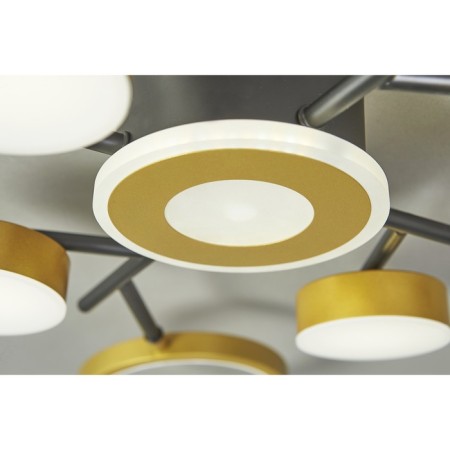 LED lamp 97W 5049lm 3000K-5700k, size 68x68x7 cm-6