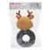 A soft rattle on the ring of "deer", textiles, in a bag, crumb I