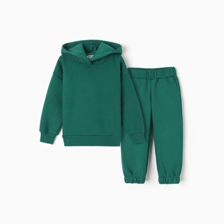 Kids (sweatshirt, trousers) KAFTAN BASIC Line R.38 (146-152), green-5