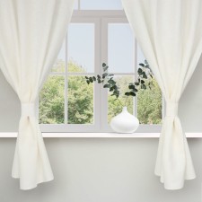 A set of curtains d/kitchen with sequences of Ethel Kitchen Linen 150x176sm-2 pcs., 100% linen 240 g/m2
