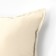 Ethel pillow, 45x45+1 cm, milk, 100% cotton