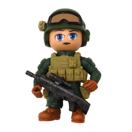 FUNKY TOYS figure "Special Forces", in green uniform, 8 cm, mix-9