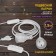 Suspension cartridge with a switch, G13, wire 1.5 m, Fito-Holder mini, White, "Era"