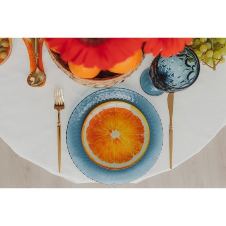 Glass Glass Daulay "Juicy Orange", 720 ml, 18.4 × 5 cm-6