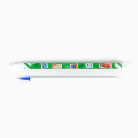 PECHOCE WRITE-STRAISH WITH A cap "To record desires", gel, 0.5 mm, blue pasta-2