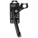 Removing the steering wheel Dream Bike, 1 "x25.4x180 mm, threaded, aluminum, adjustable, black color