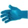 Garden, nylon gloves, knitting class 13, size 10, blue