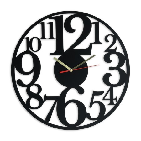 Watching a metal from metal "Large numbers", silent, D-40 cm, aa-5