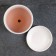 Flower pot "Hokkaido" White, 0.75 liters