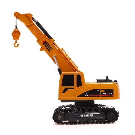 Radio -controlled “Stroytechnics” crane, mobile arrow, works from the battery-1