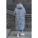Women's jacket, size 58, gray color