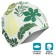 Swims hat for nursery onlytop "Greens", silicone, girth 46-52 cm