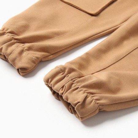 Pants for a boy, beige color, height 104 cm-2