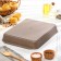 Brown baking sheet, 30 × 40 cm, h = 5.5 cm, anti -stick coating, brown color