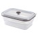 Silikobox transportation and storage container, silicone, folding, 900 ml, dark-blue color