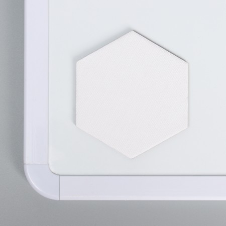 Set of canvases on the magnet, 4 pcs. "Hexagon", 7.5 cm.-8