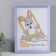 Photo frame plastic 21x30 cm 5 episode, light lilac