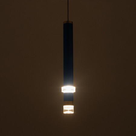 Suspension lamp "Regent" LED 5W 4000K Blue 3.3x3.3x30-130cm-2
