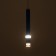 Suspension lamp "Regent" LED 5W 4000K Blue 3.3x3.3x30-130cm