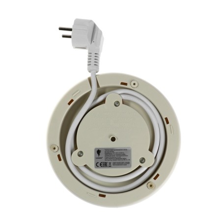 Electric kettle Leonord Le-1515, plastic, Metal flask, 1.7 l, 2200 watts, beige-7