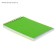 Notepad A6, 80 sheets in the cage on the crest "Green. Neon", plastic cover