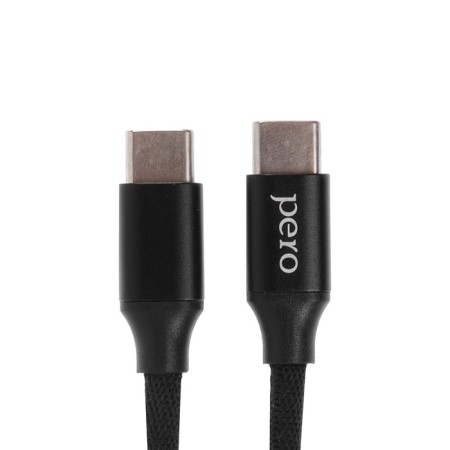 PERO DC -05 Type C - Type C, 3A, 2M, black cable-1