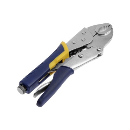 The clip of manual tundra, reinforced semicircular capture, with a latch, 2k handles, 175 mm-2