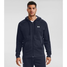 Толстовка мужская, Under Armour Rival Cotton Fz Hoodie, размер 44-46 (1357106-410)